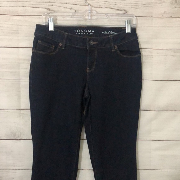 Sonoma Mid Rise Demi Bootcut Jeans 4P 753 - Picture 3 of 7